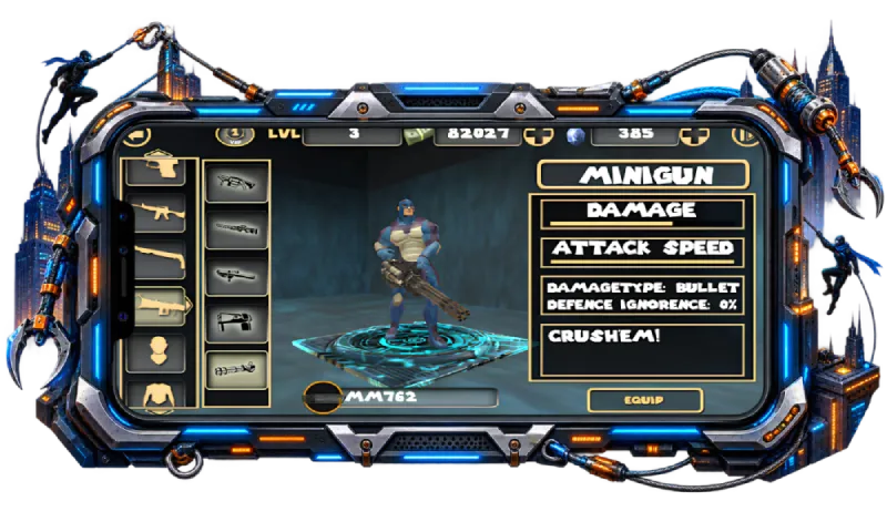 Unlocked All Weapons